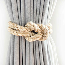 Reef Knot Cotton & Jute Curtain Tieback
